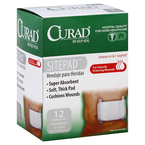 Image for Curad Sitepad,12ea from JOSEPH PHARMACY