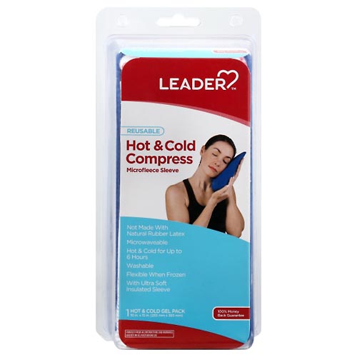 Image for Leader Hot & Cold Compress, Reusable,1ea from JOSEPH PHARMACY