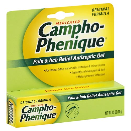 Image for Campho Phenique Pain & Itch Relief Antiseptic Gel, Medicated, Original Formula,0.5oz from JOSEPH PHARMACY